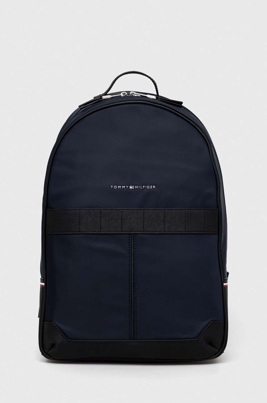 

Рюкзак Tommy Hilfiger мужской цвет синий большой однотонный