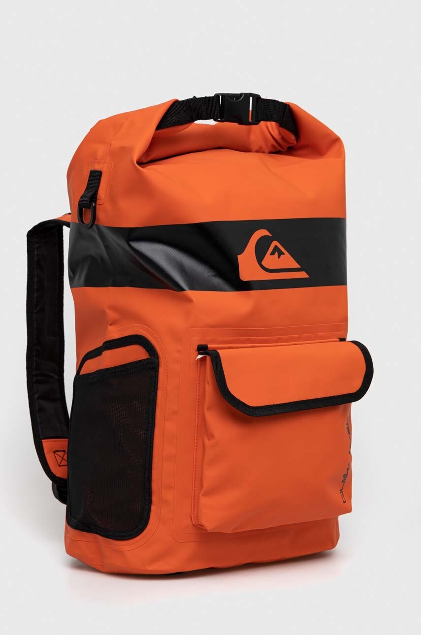 

Рюкзак Quiksilver чоловічий колір помаранчевий великий з принтом