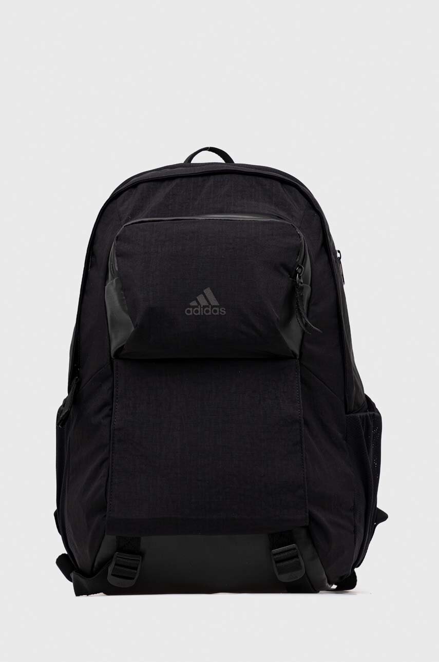 

Рюкзак adidas колір чорний великий однотонний