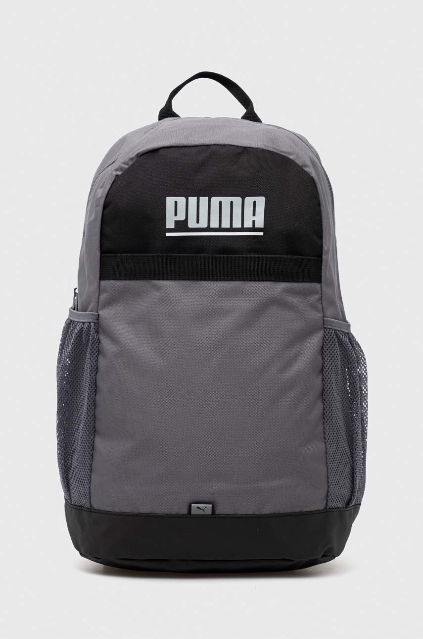 

Рюкзак Puma цвет серый большой с принтом