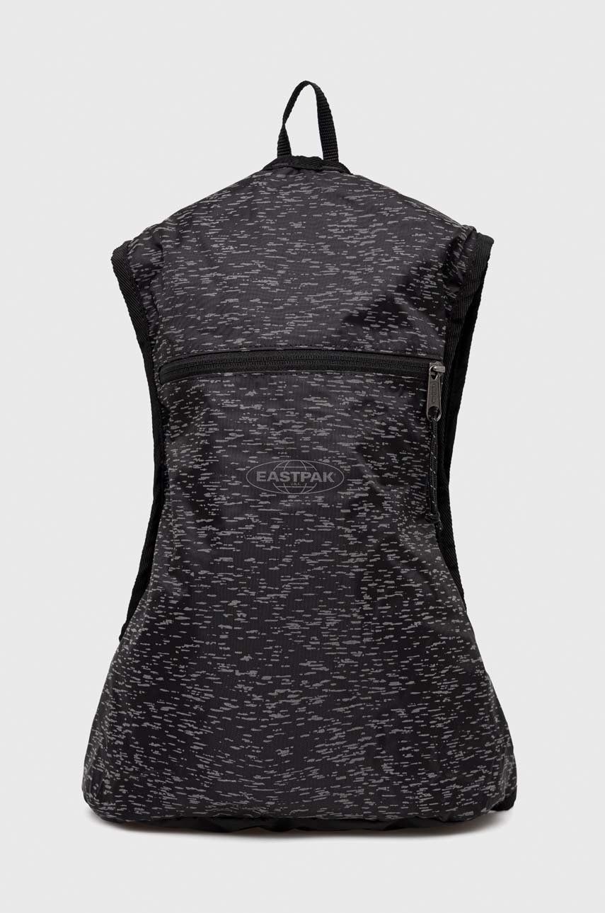 Batoh Eastpak černá barva, malý, vzorovaný - černá -  100 % Polyester