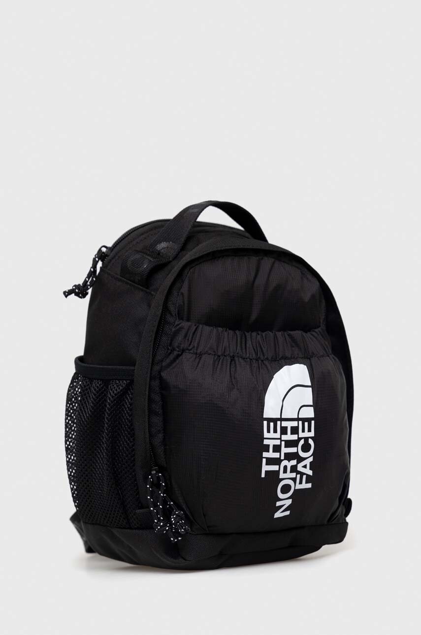 

Рюкзак The North Face колір чорний малий з принтом