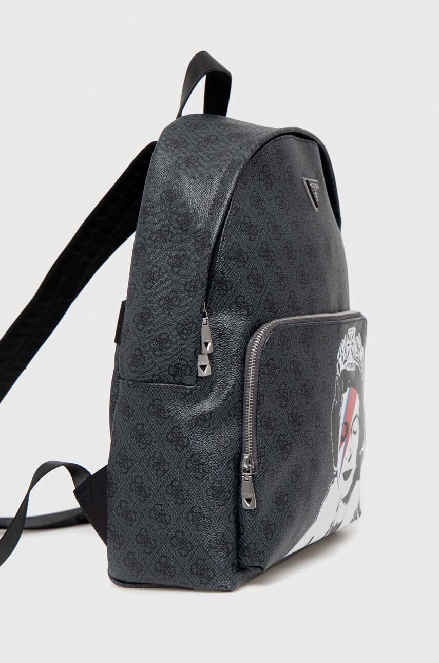 

Рюкзак Guess x Banksy цвет серый большой узорный
