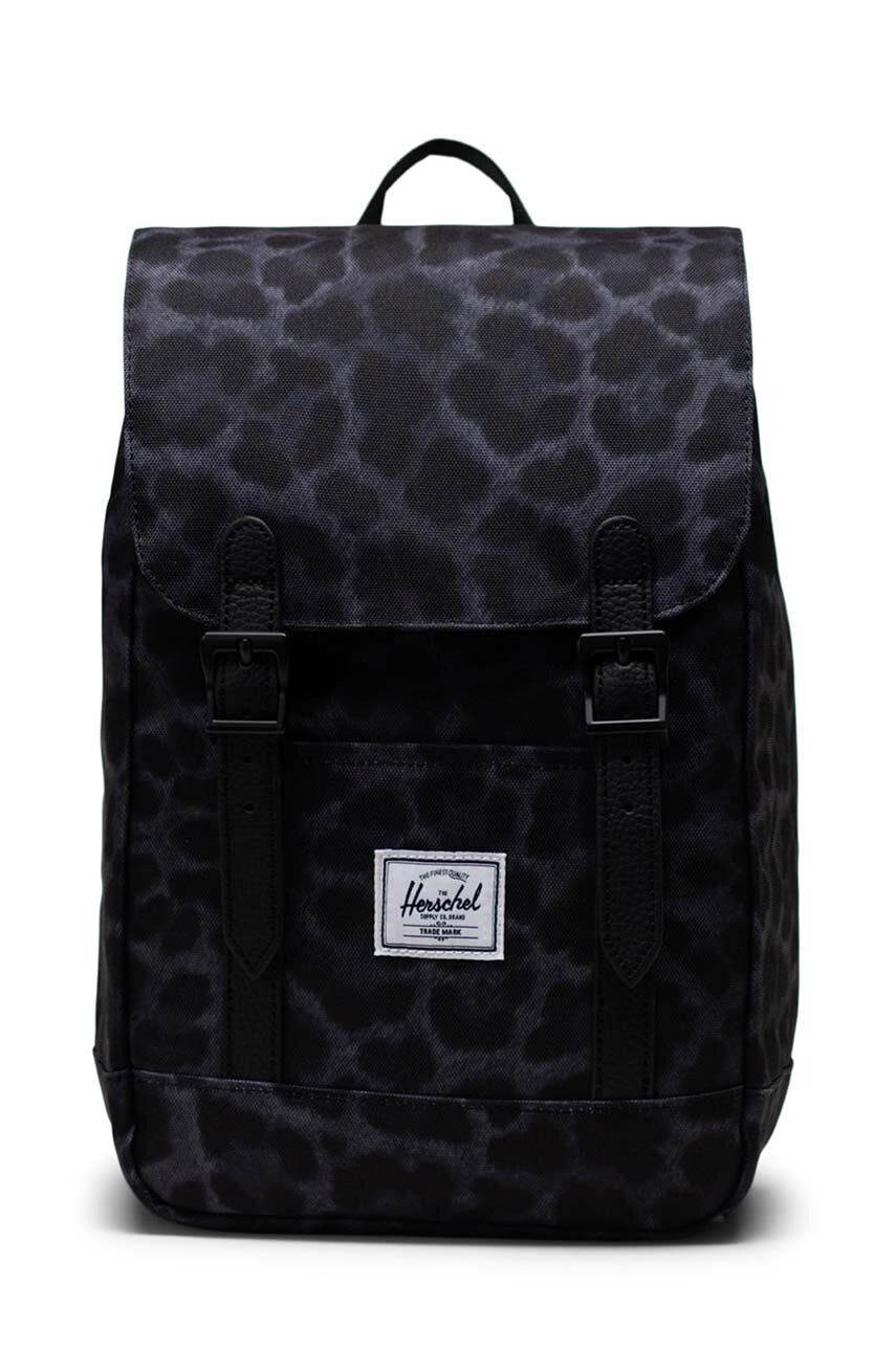 

Рюкзак Herschel Retreat Mini Backpack цвет чёрный маленький однотонный