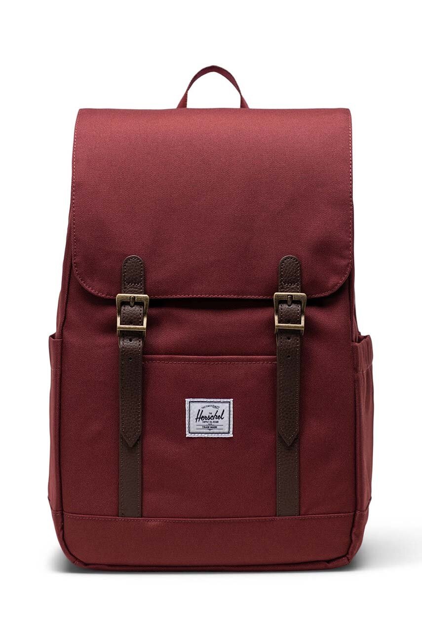 

Рюкзак Herschel Retreat Small Backpack колір бордовий великий однотонний