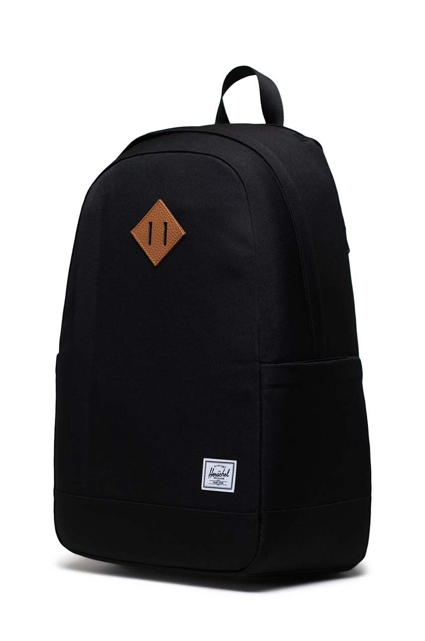 Herschel plecak Seymour Backpack kolor czarny duży gładki