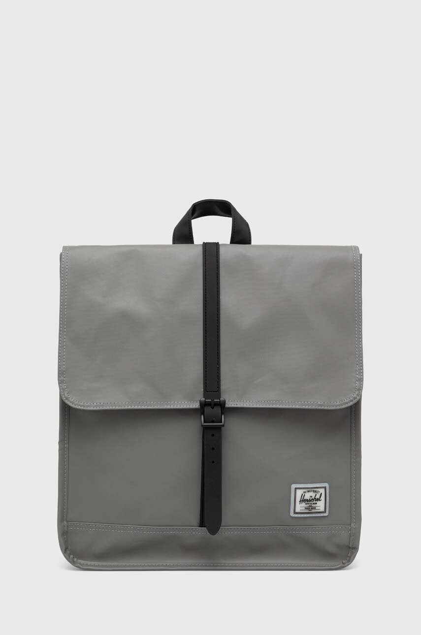 

Раница Herschel City Backpack Gargoyle в сиво голям размер с изчистен дизайн, Сив
