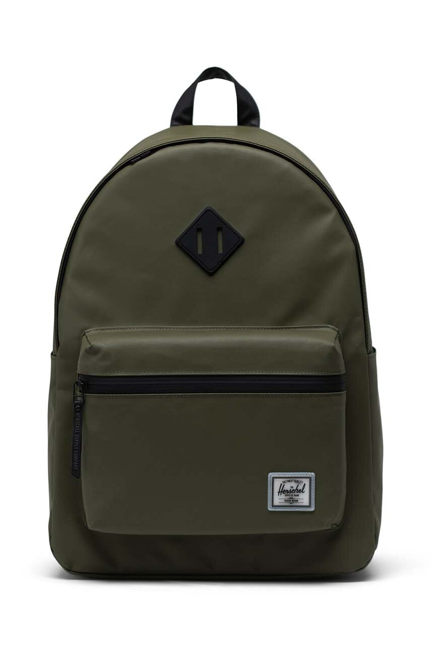 Herschel rucsac Water Resistant Classic X-Large culoarea verde, mare, neted 11015.04281.OS-IvyGreen