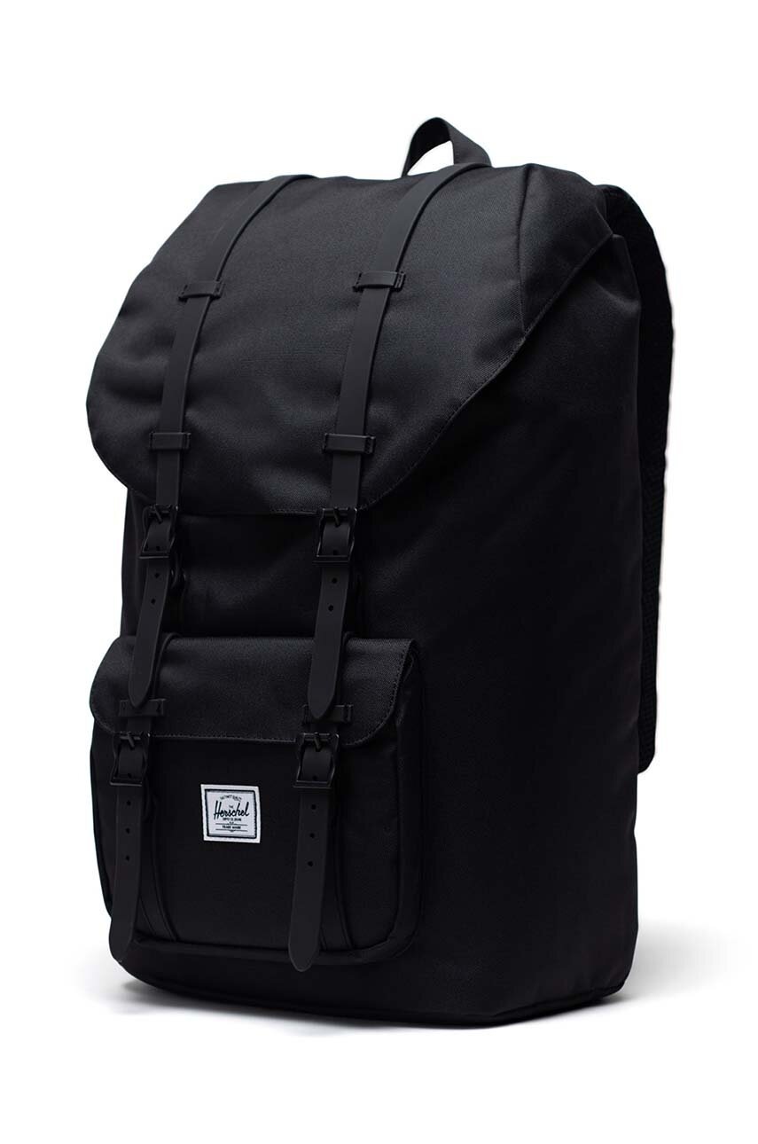 

Рюкзак Herschel колір чорний великий однотонний