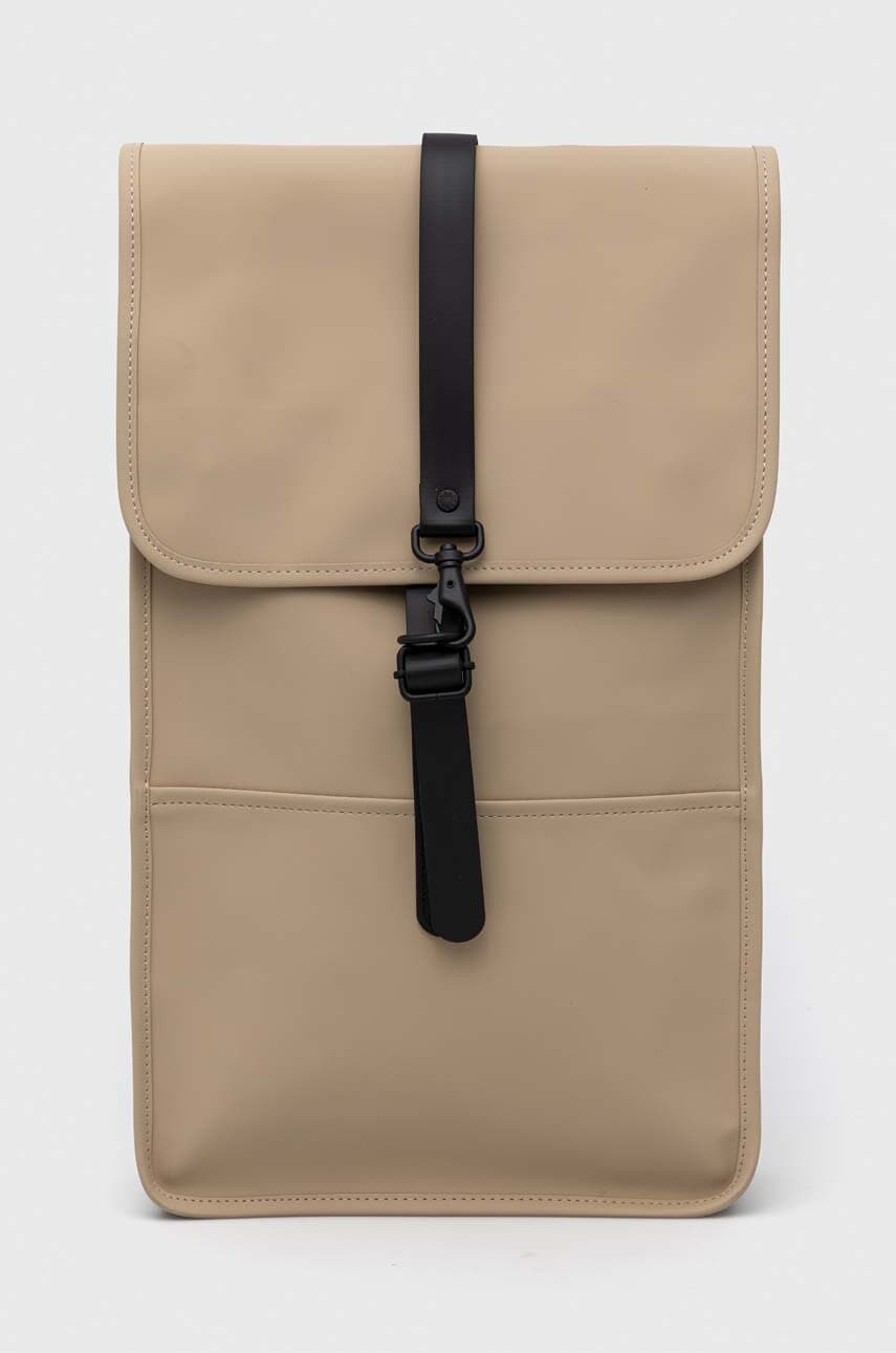 Rains rucsac 12200 backpack culoarea bej, mare, neted 12200.24-24sand