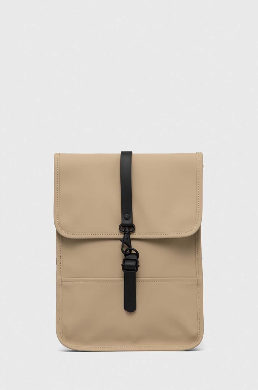 Rains rucsac culoarea bej, mare, neted 13660.24-24sand