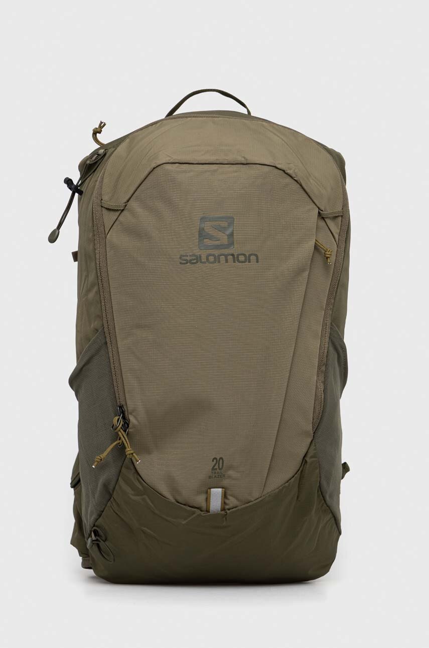 

Раница Salomon Trailblazer 20 в зелено голям размер с принт, Зелен