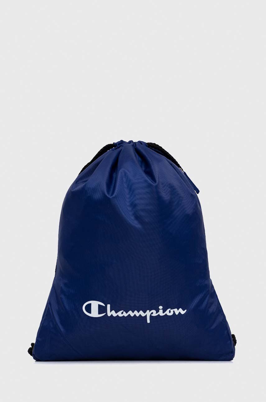 Champion rucsac culoarea albastru marin, cu imprimeu
