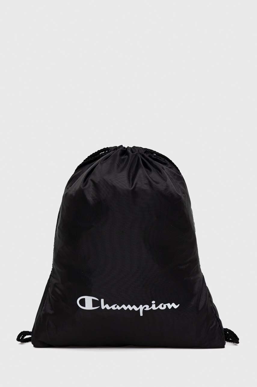 Champion rucsac culoarea negru, cu imprimeu