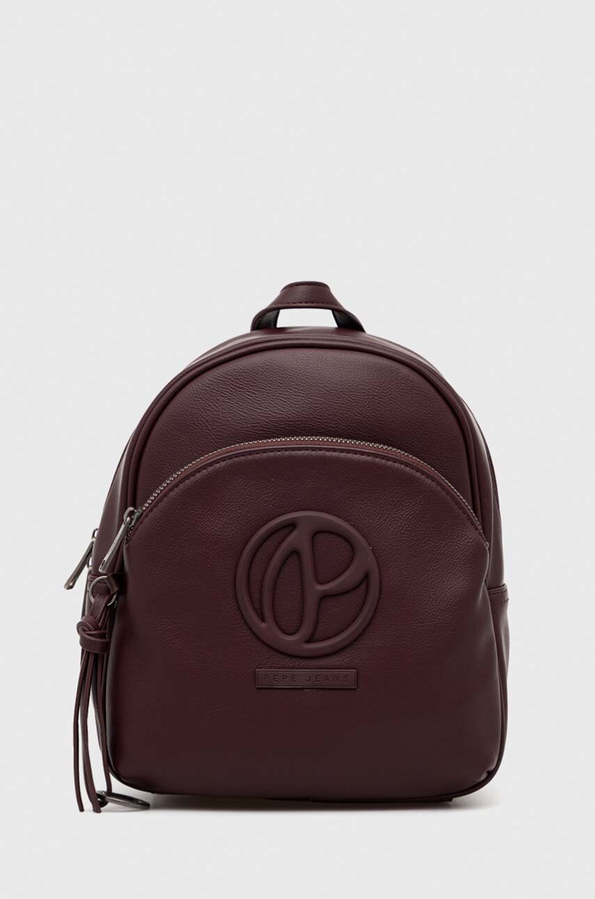 

Рюкзак Pepe Jeans Mara колір фіолетовий малий однотонний