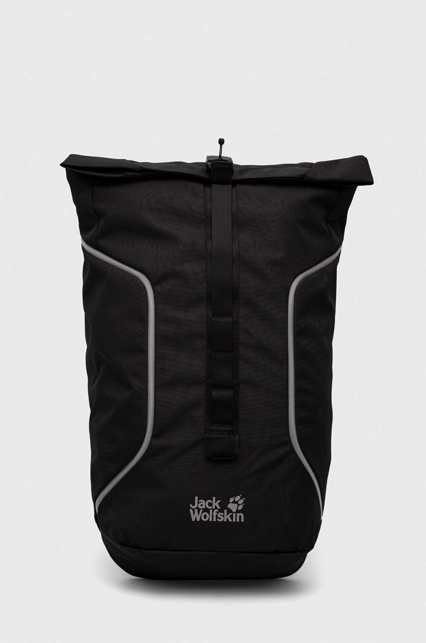 E-shop Batoh Jack Wolfskin Allspark černá barva, velký, s potiskem