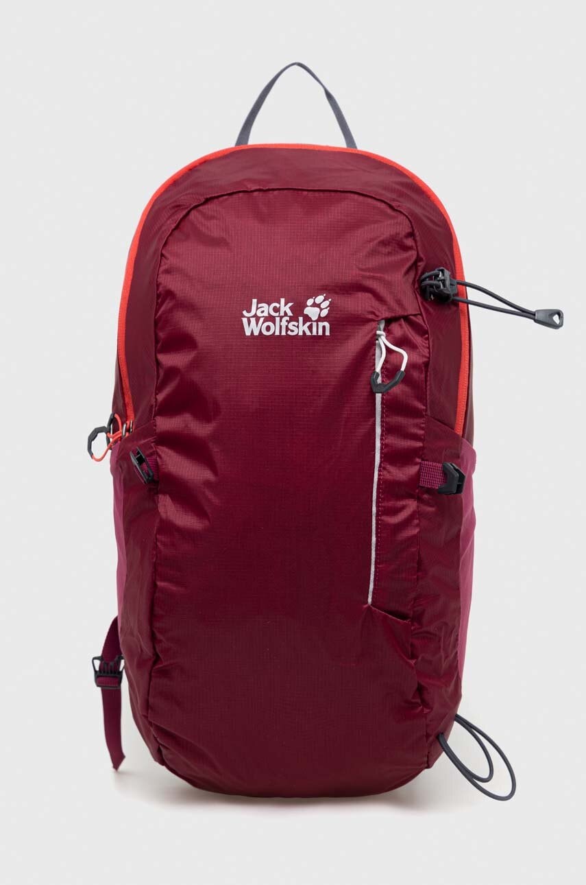 Levně Batoh Jack Wolfskin Athmos Shape 16 vínová barva, velký, s potiskem