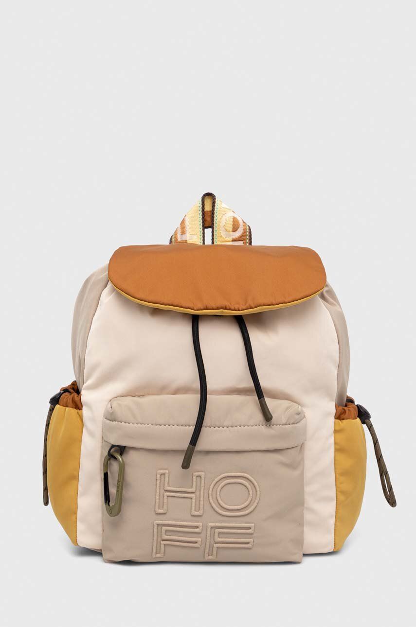 Hoff rucsac culoarea bej, mic, modelator