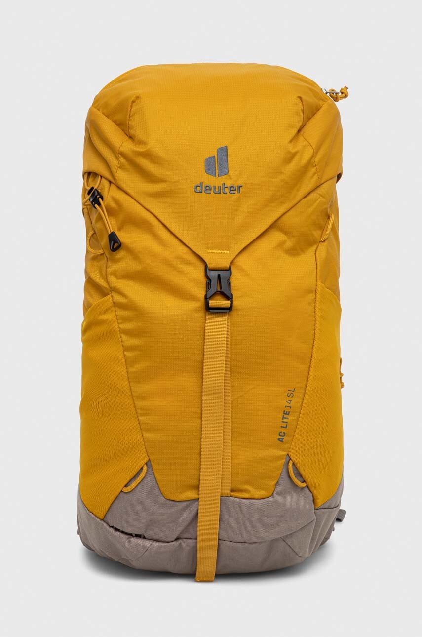 Deuter rucsac ac lite 14 sl culoarea galben, mare, neted