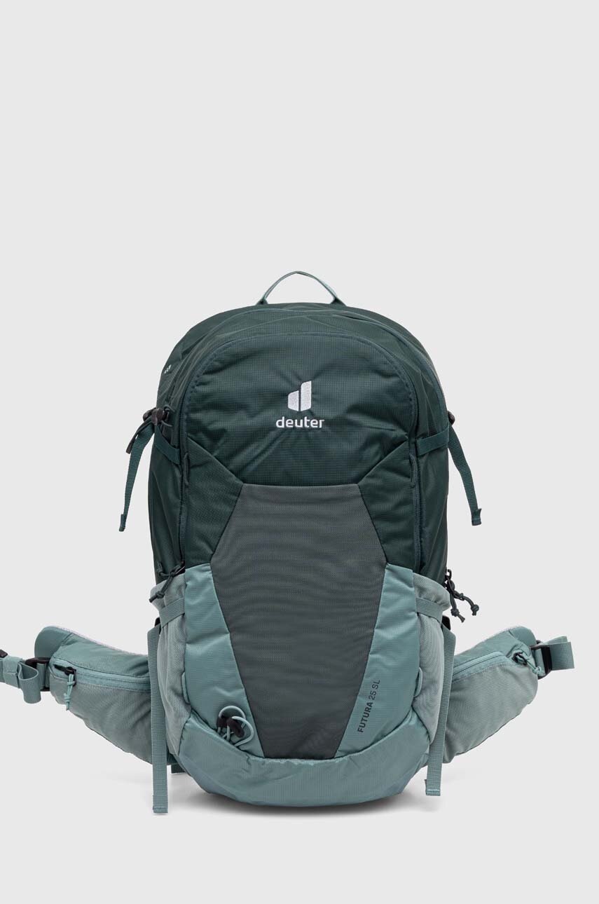 Levně Batoh Deuter Futura 25 SL zelená barva, velký, hladký, 340022122830