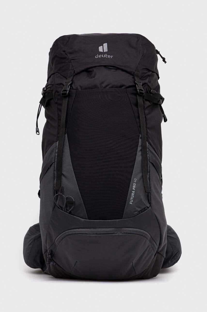 Deuter rucsac Futura Pro 40 culoarea negru, mare, neted