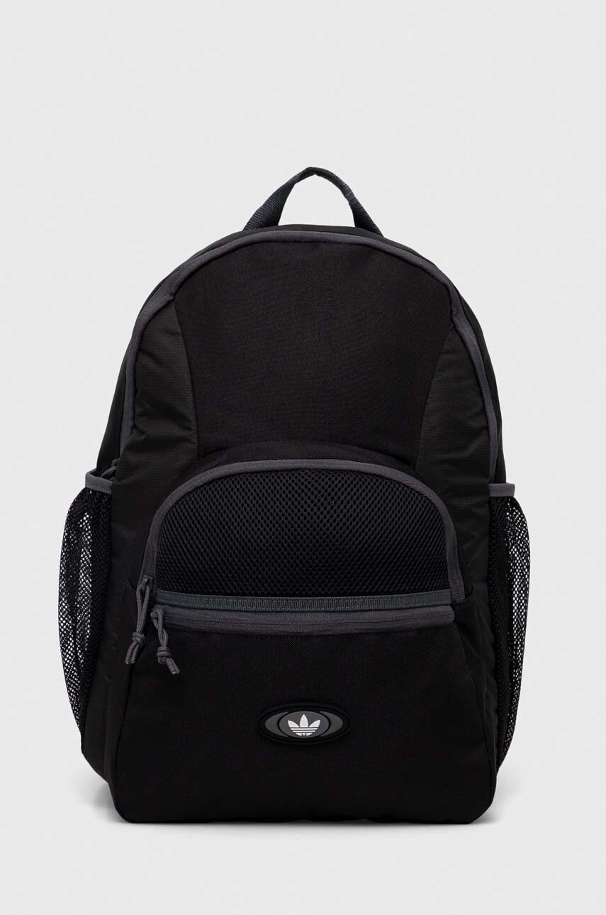 

Рюкзак adidas Originals колір чорний великий однотонний