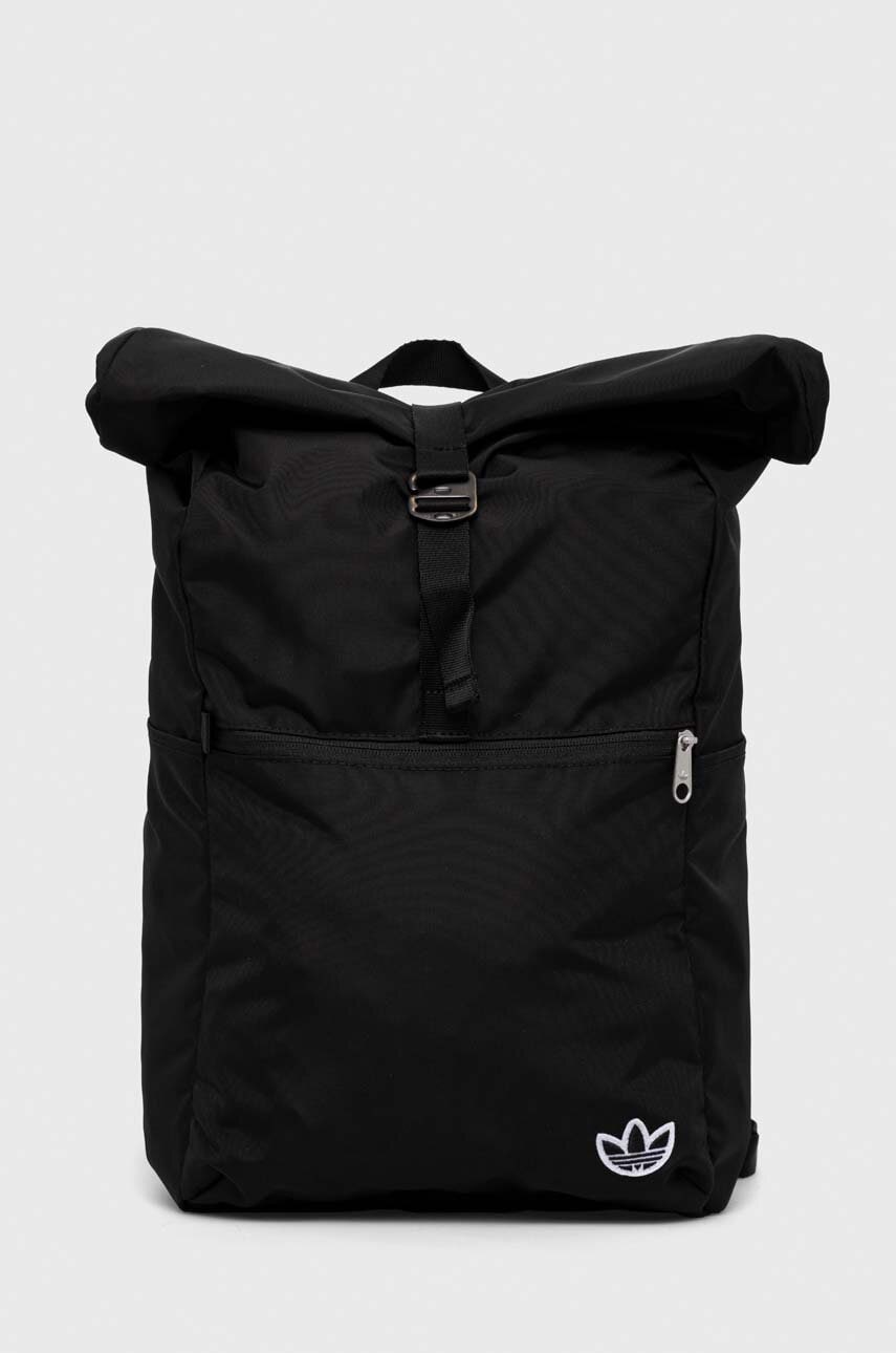 adidas Originals rucsac culoarea negru, mare, neted adidas Originals rucsac culoarea negru, mare, neted