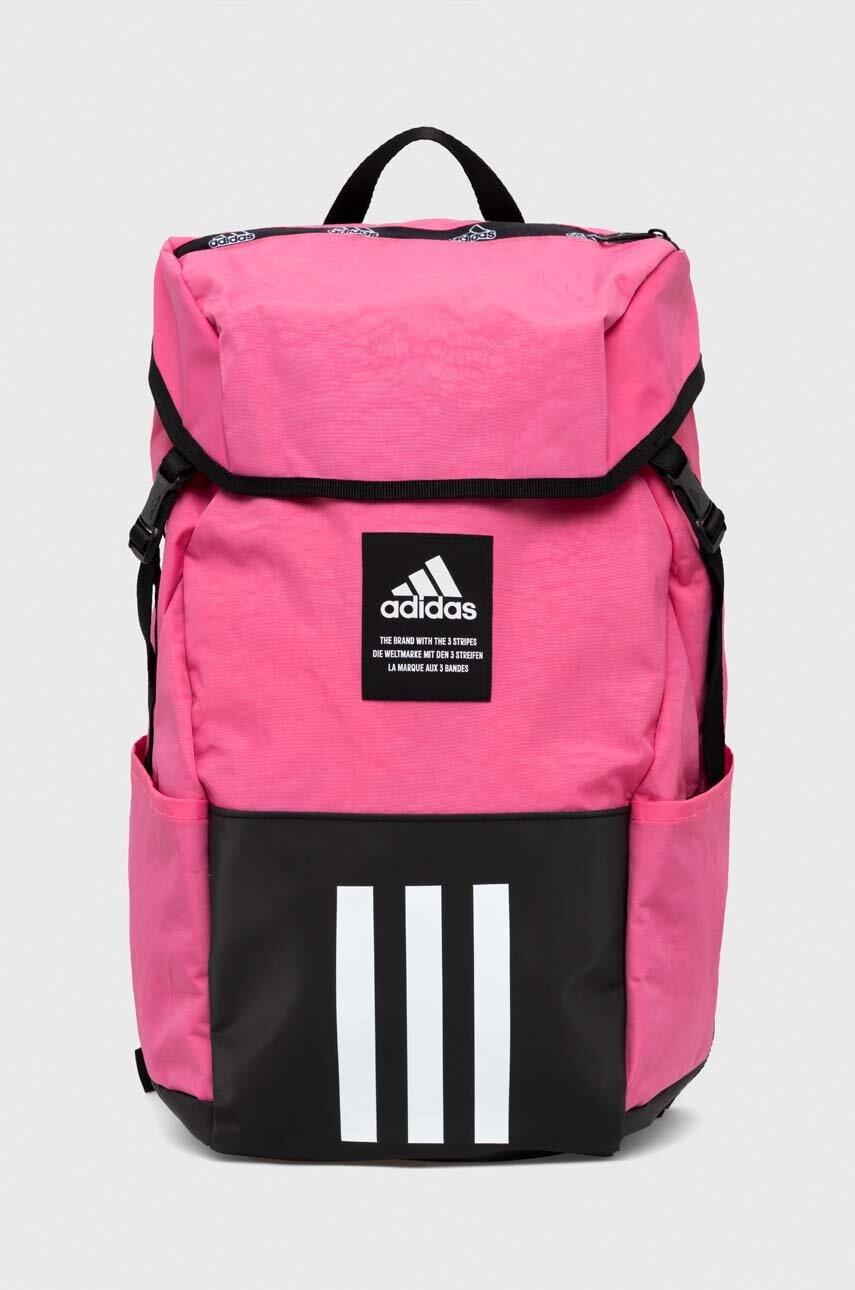 

Раница adidas Performance в розово голям размер с десен, Розов