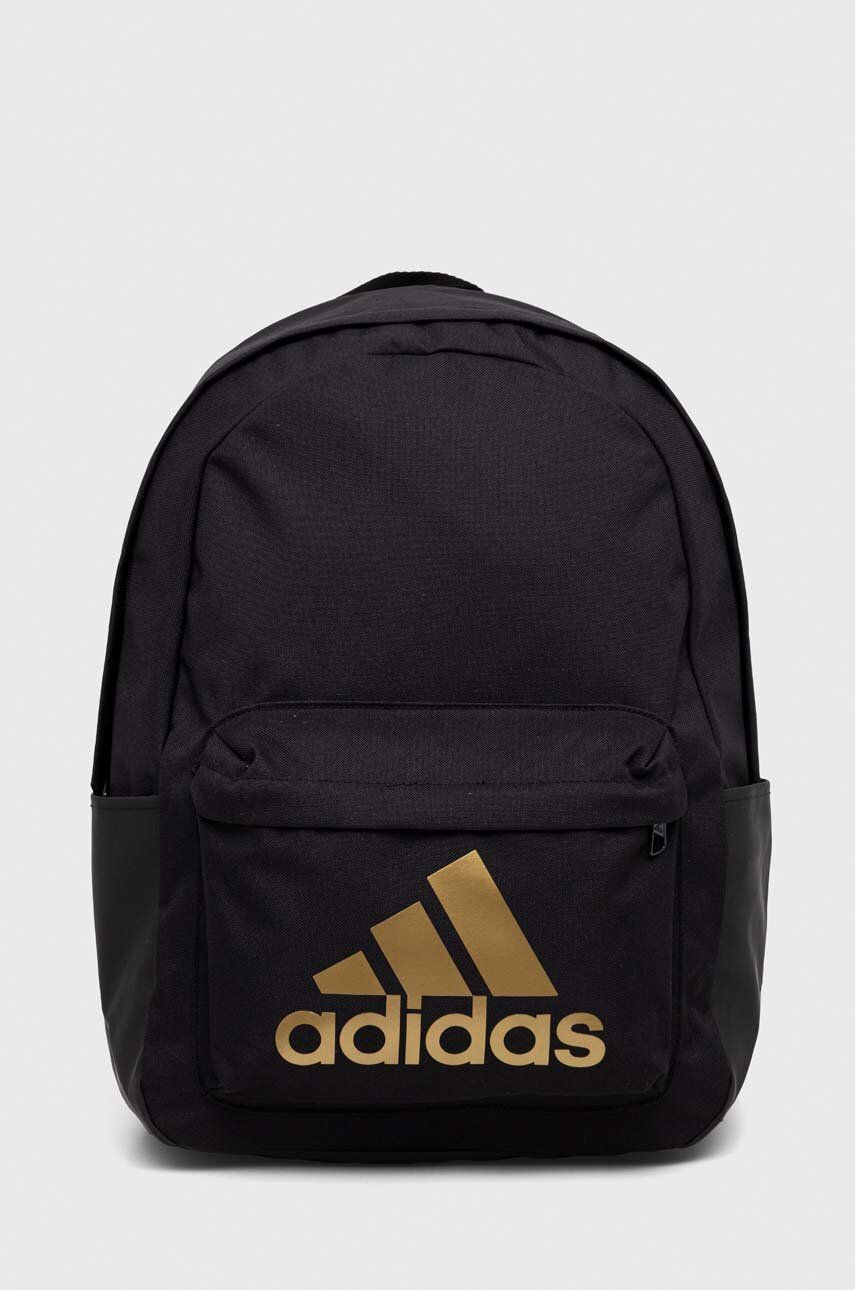 adidas Performance rucsac culoarea negru, mare, cu imprimeu