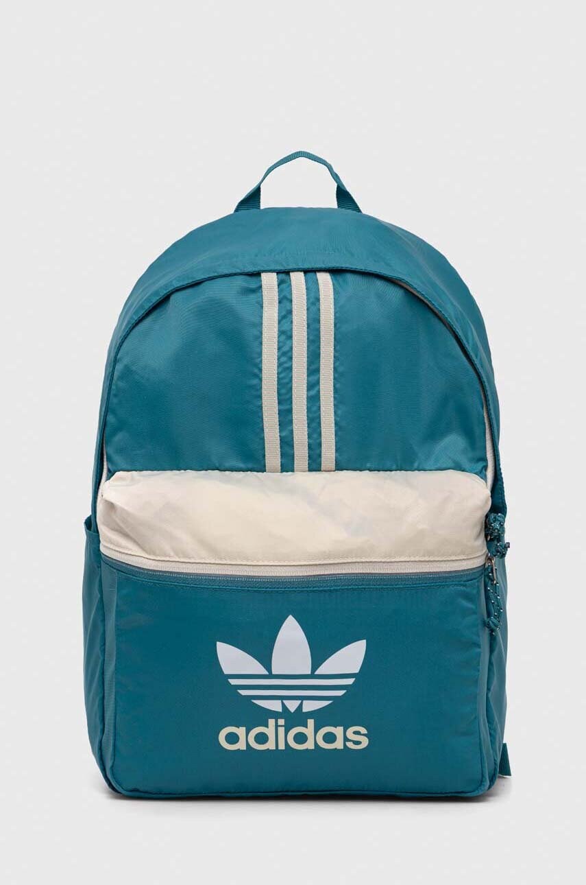 

Рюкзак adidas Originals колір бірюзовий великий візерунок