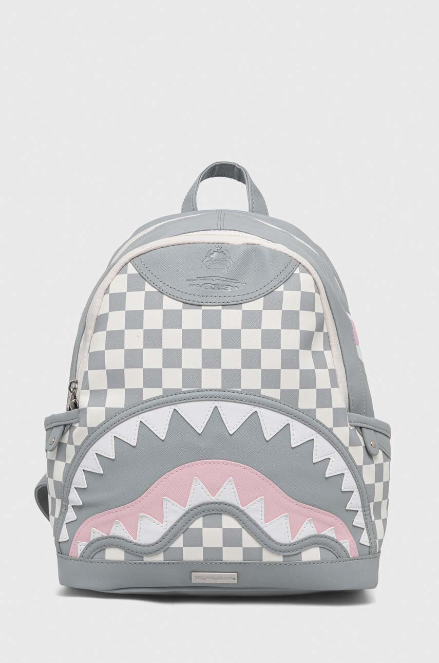 

Рюкзак Sprayground цвет серый большой узорный