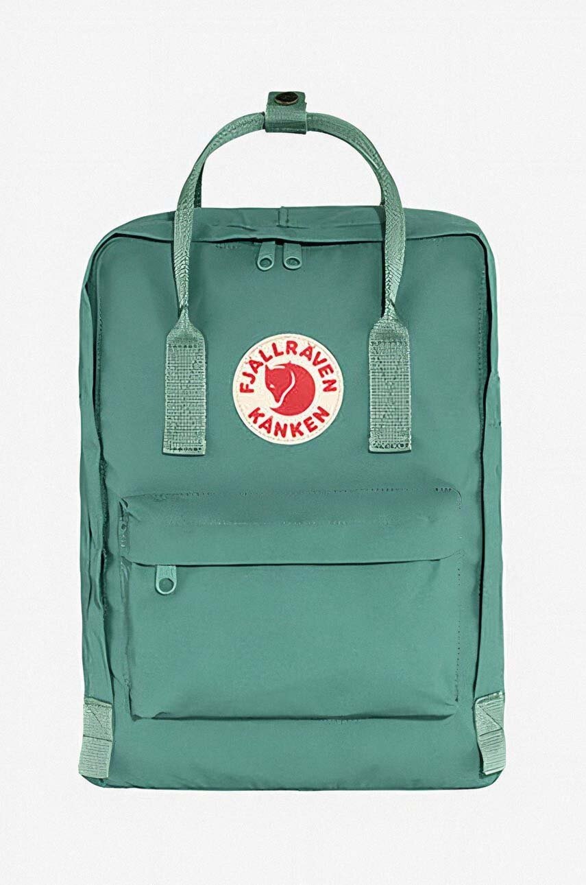 Fjallraven rucsac culoarea verde, mic, cu model F23561.664-664