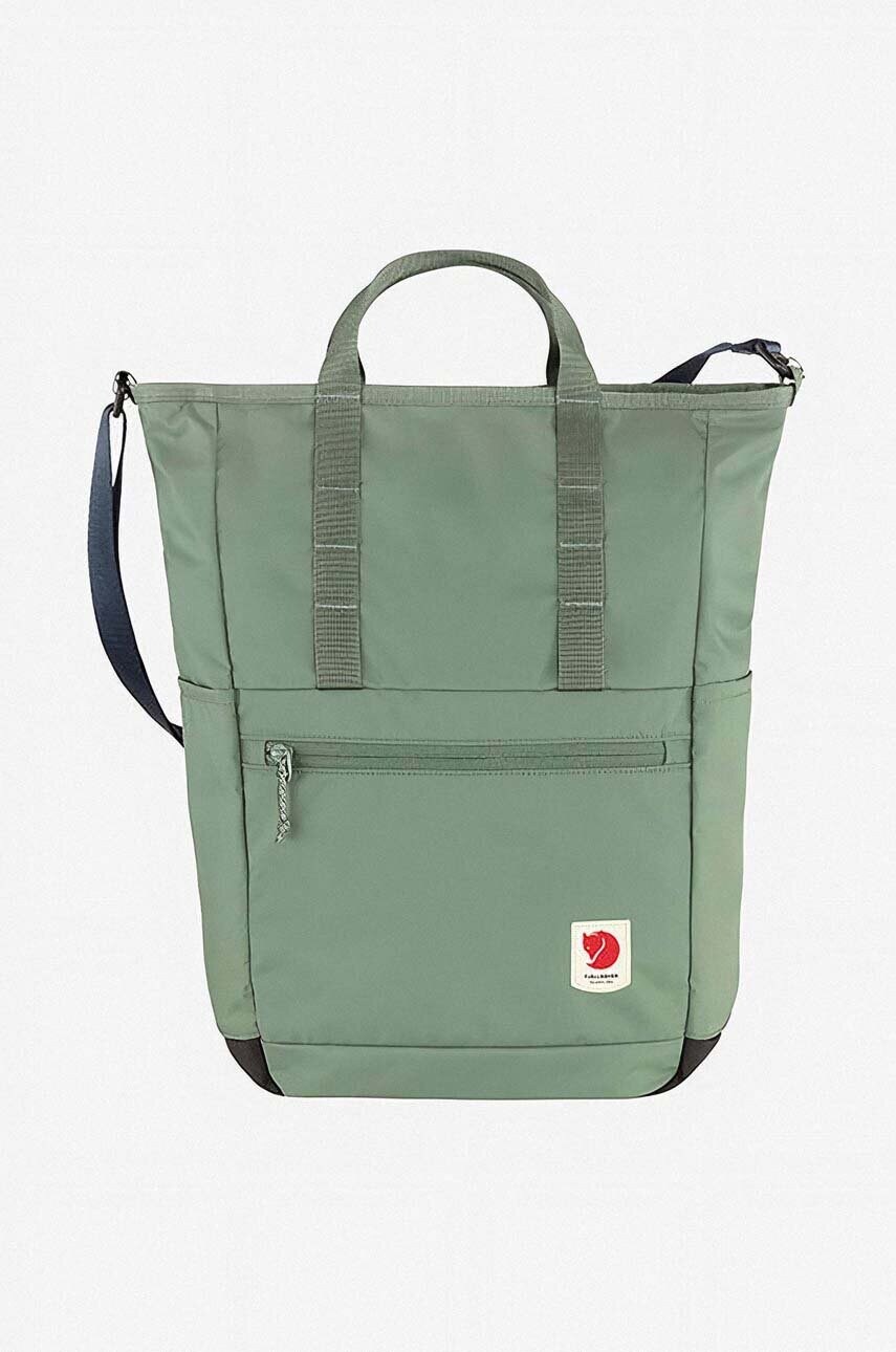 Levně Batoh Fjallraven zelená barva, velký, hladký, F23225.614
