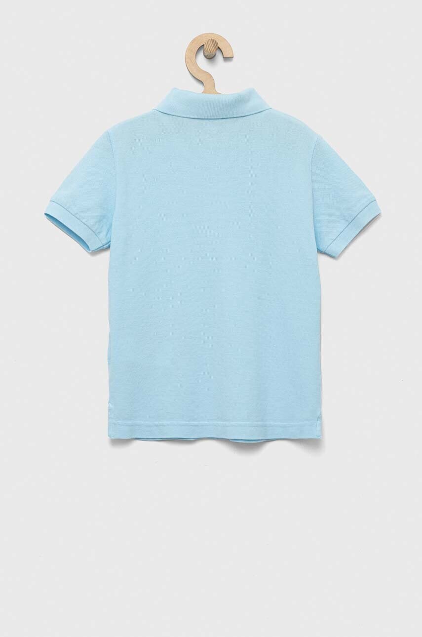 

Детское хлопковое поло United Colors of Benetton однотонный