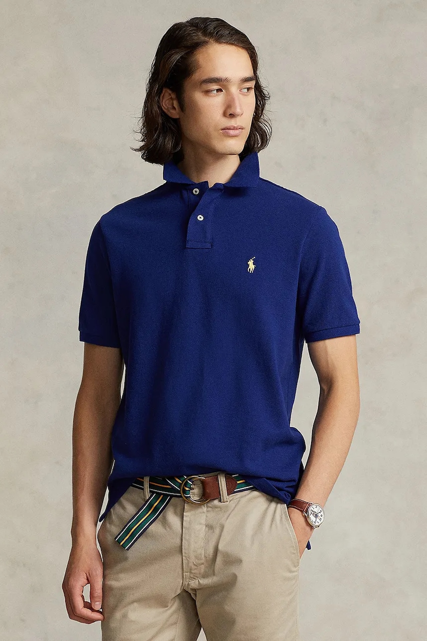 Βαμβακερό μπλουζάκι πόλο Polo Ralph Lauren