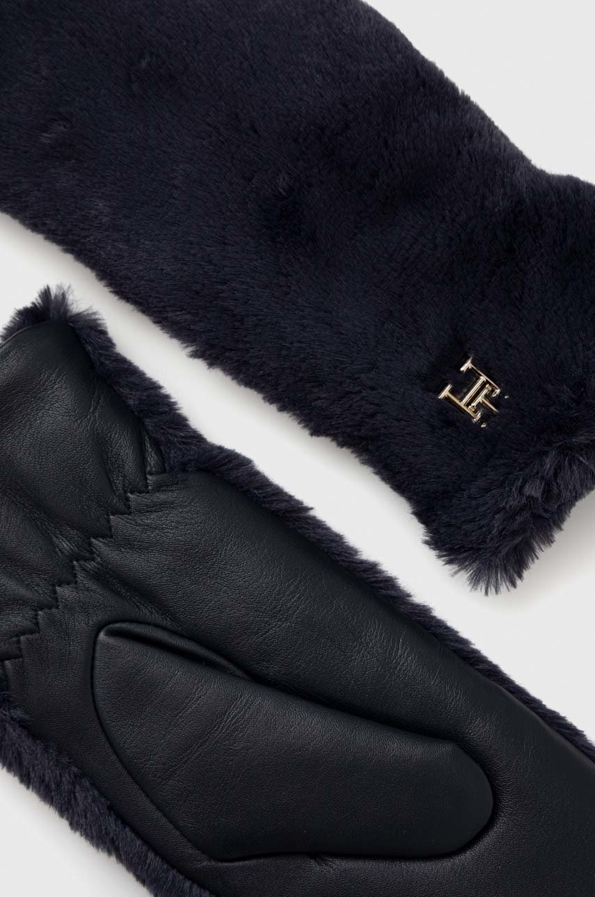 

Перчатки Tommy Hilfiger женские цвет синий