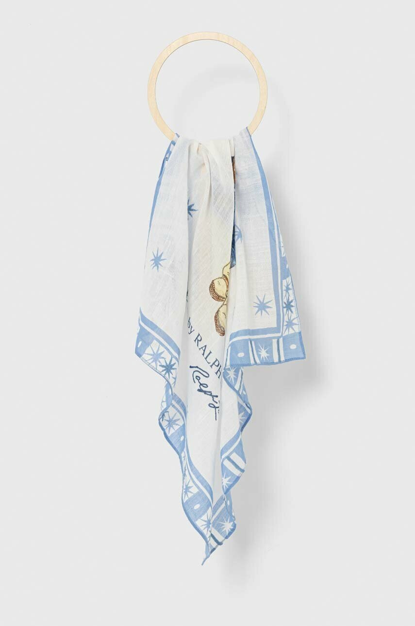 

Хлопковый платок на шею Polo Ralph Lauren узор