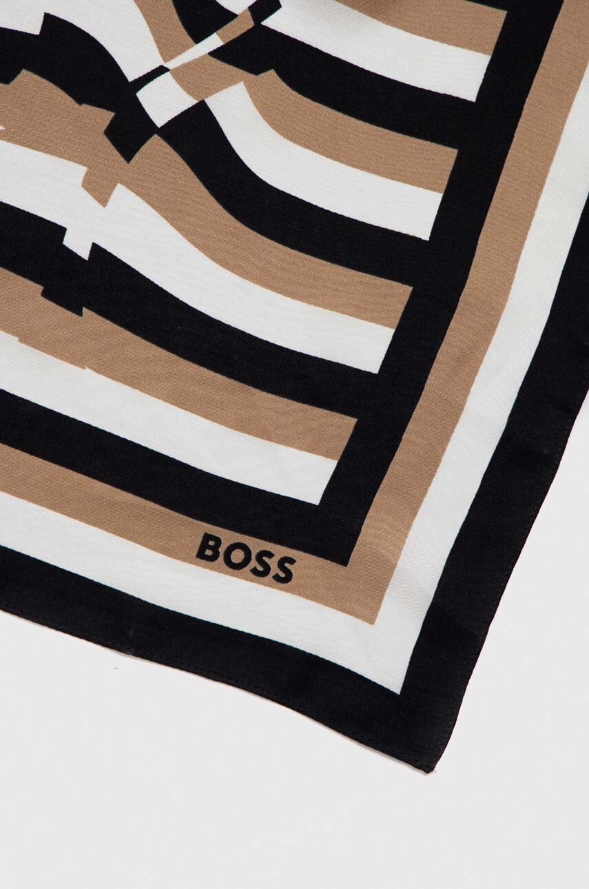 

Шовкова хустка BOSS візерунок