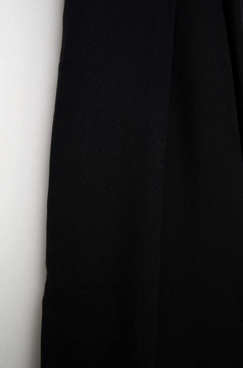 

Хустка Emporio Armani чоловіча колір чорний однотонна