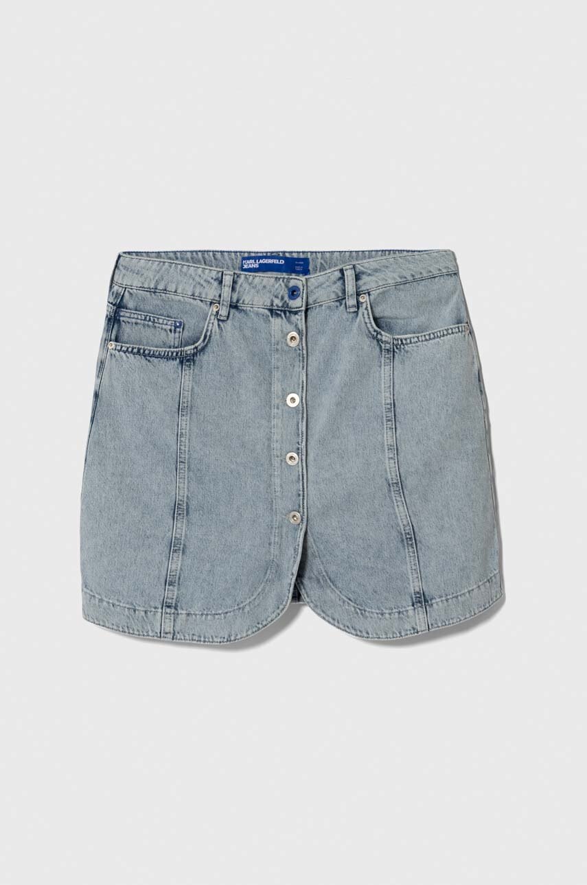 

Джинсовая юбка Karl Lagerfeld Jeans mini прямая