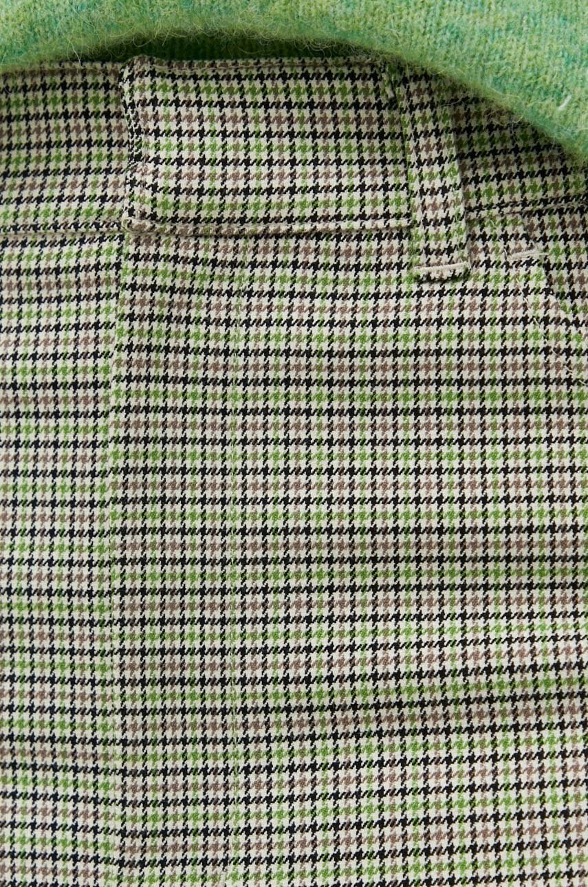 Φούστα Gestuz χρώμα: πράσινο φωτογραφία