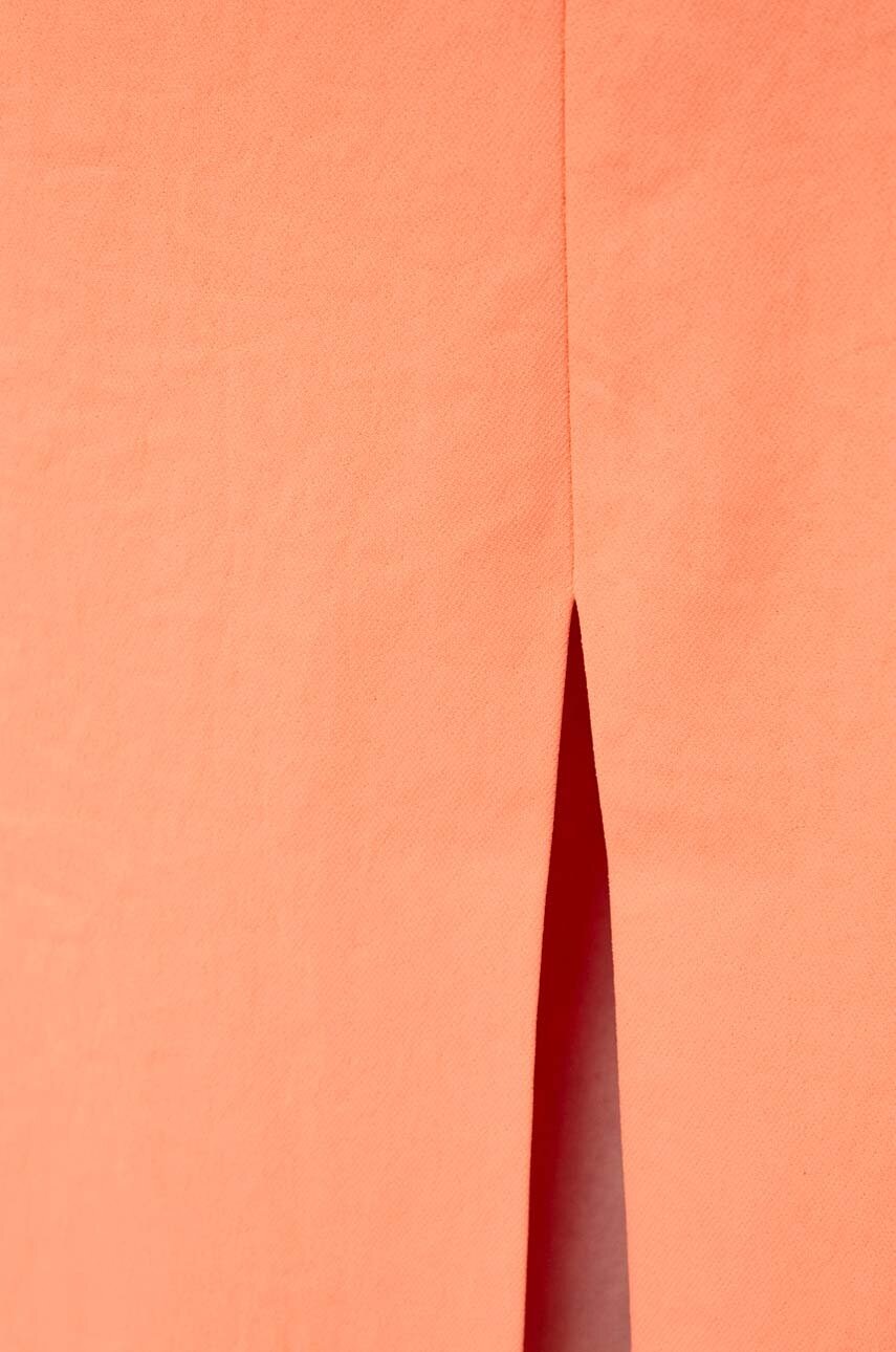 Φούστα Drykorn χρώμα: πορτοκαλί φωτογραφία