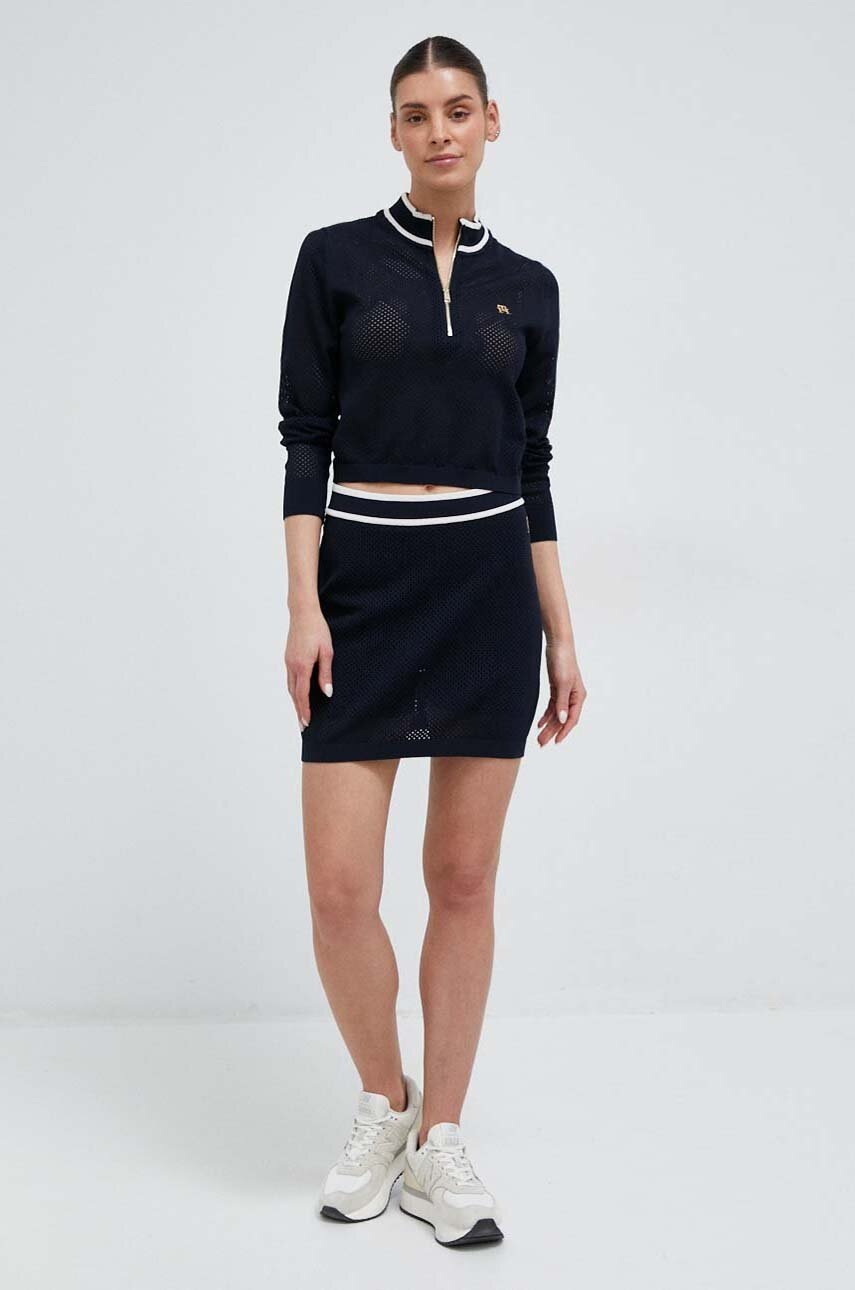 

Спідниця Tommy Hilfiger колір синій mini пряма