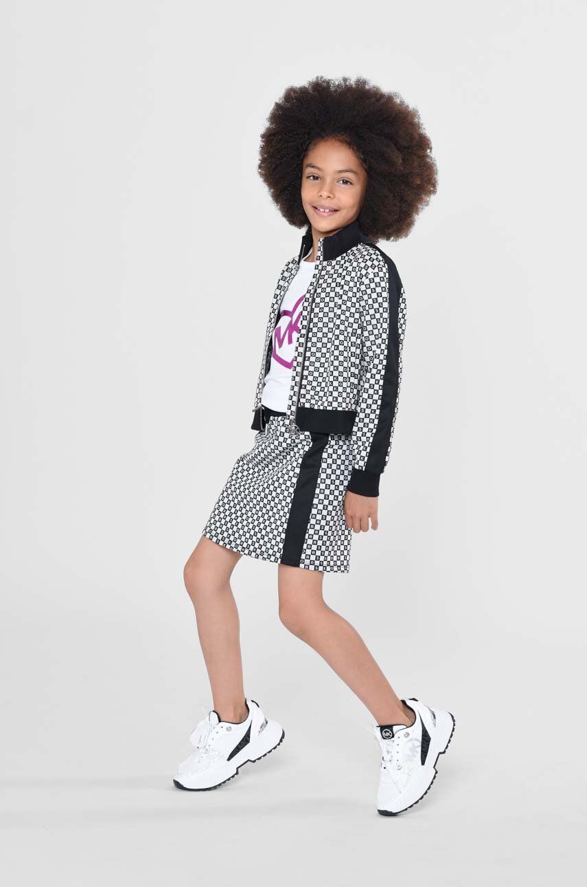 E-shop Dětská sukně Michael Kors černá barva, mini