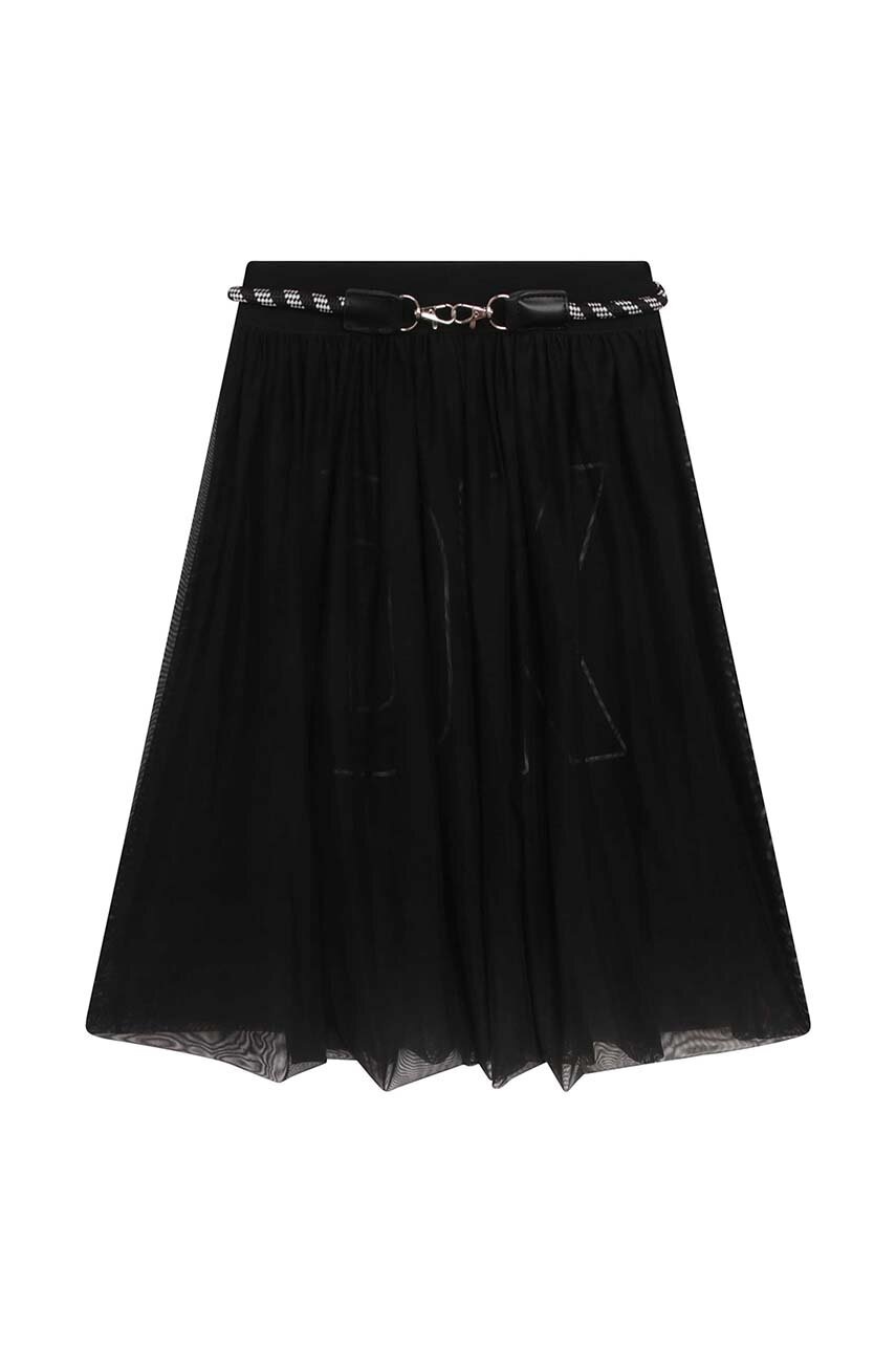 

Детская юбка Dkny цвет чёрный midi расклешённая