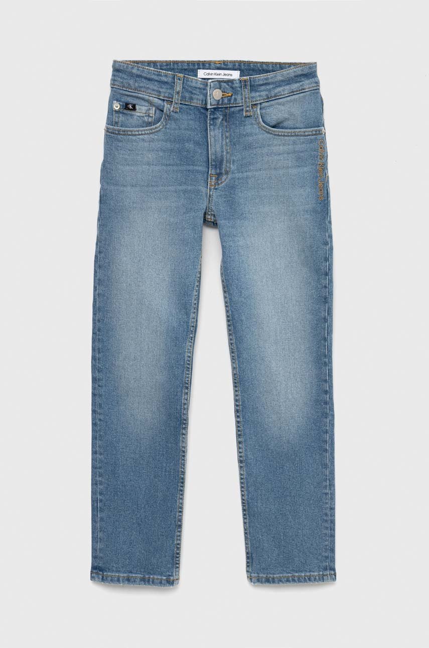 

Детски дънки Calvin Klein Jeans в, Син