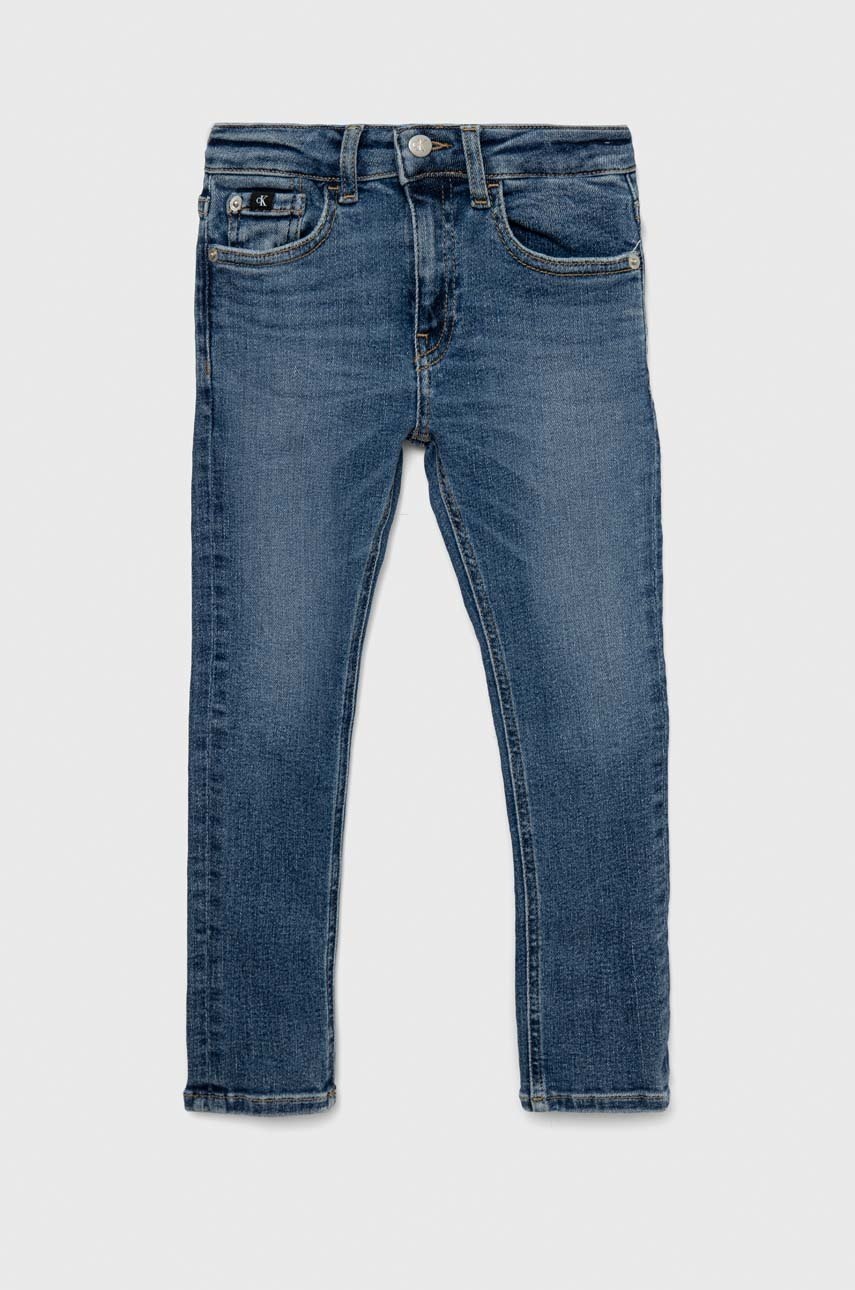 

Детски дънки Calvin Klein Jeans в, Син