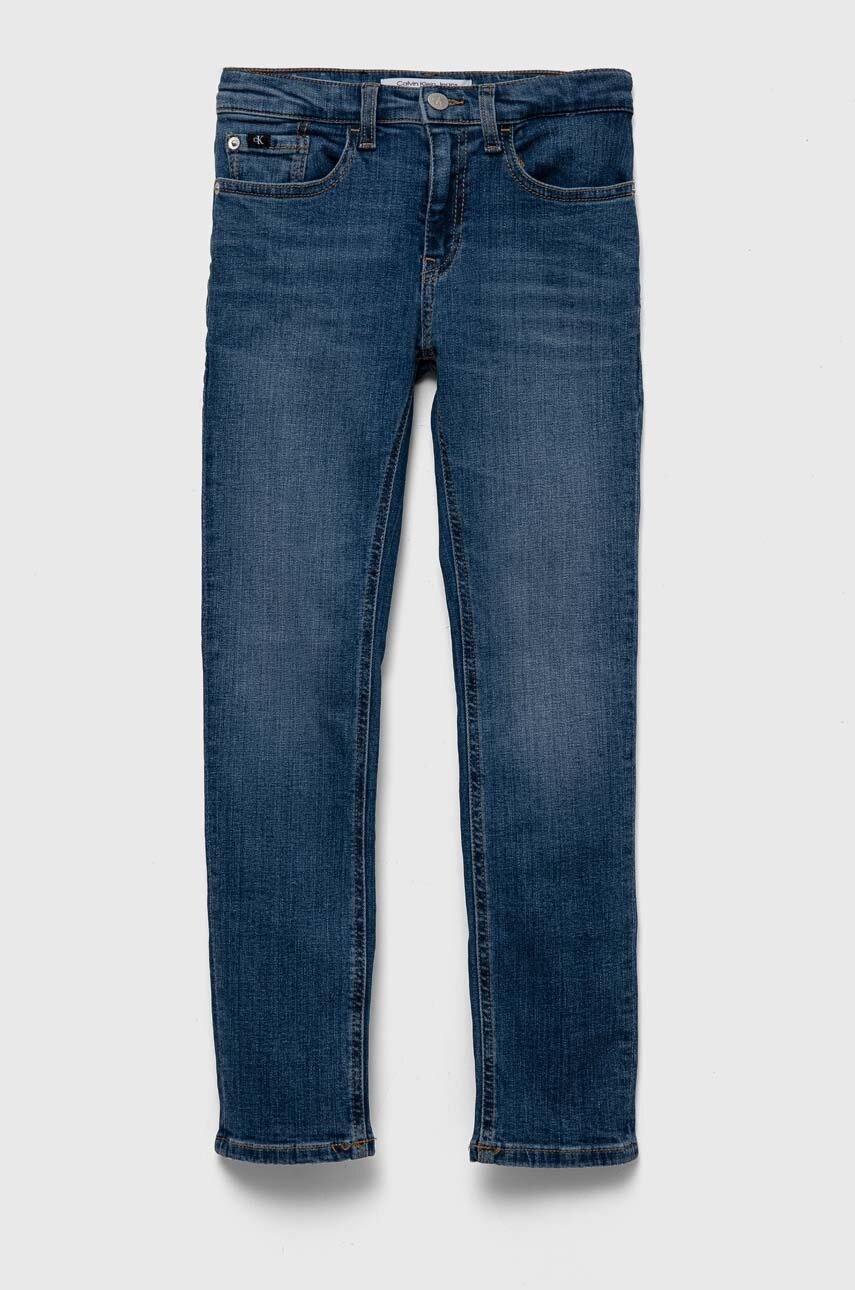 

Детски дънки Calvin Klein Jeans в, Син