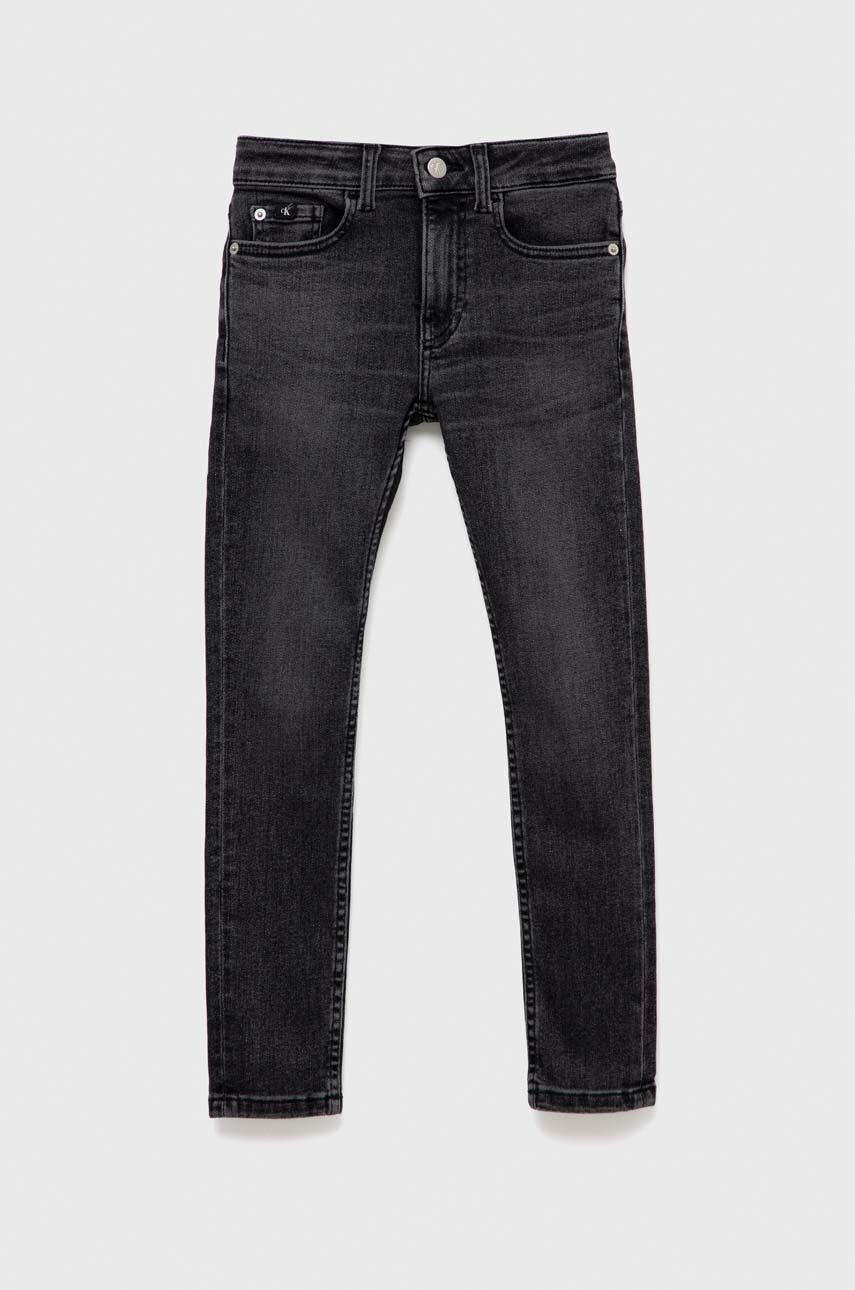

Детски дънки Calvin Klein Jeans в, Черен