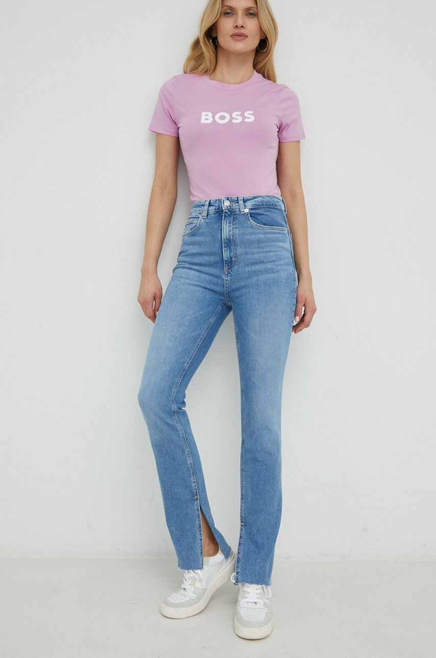 

Джинси BOSS Jackie жіночі висока посадка